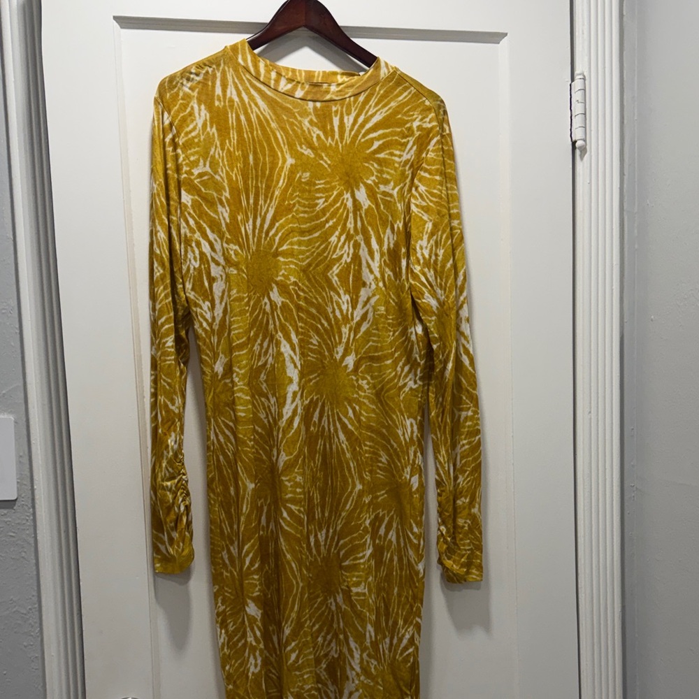 Scotch and Soda  Tie-Dye Long Sleeve Dress